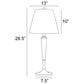 Lite Source Freida 3-Piece Lamp Set in Black, , large
