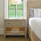 Furniture Worldwide Oasis 1-Drawer Nightstand in Dockside with USB Ports and AC Outlets, , large