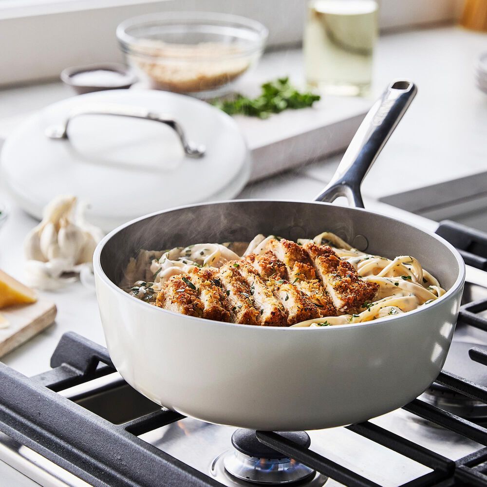 Green Pan GP5 Hard Anodized Color 15-Piece Cookware Set in Cloud Cream, , large