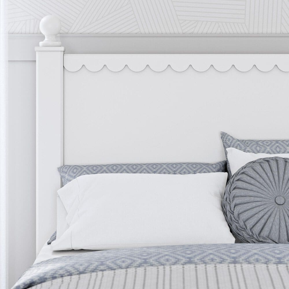 Ashley Mollviney Full Panel Bed in Matte White, , large
