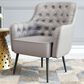 Zuo Modern Tasmania Accent Chair in Gray and Black, , large