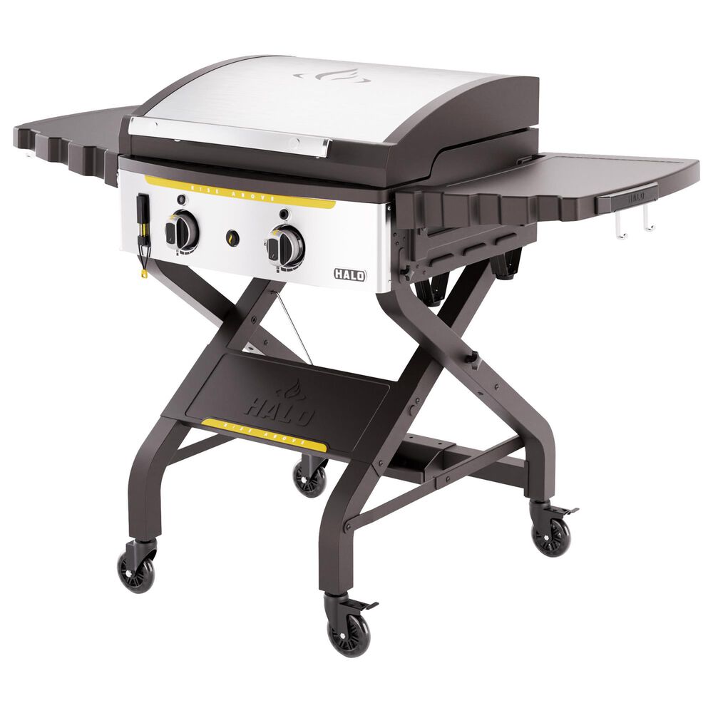 Halo Grills Elite2B 2-Burner Outdoor Griddle in Black, , large