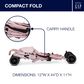Delta Classic Stroller in Pink Stripes, , large