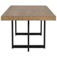 Ashley Tomtyn Dining Table in Light Brown and Gunmetal Gray - Table Only, , large