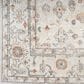 Nourison Astra Machine Washable ASW11 2"2" x 8" Grey and Multicolor Runner, , large