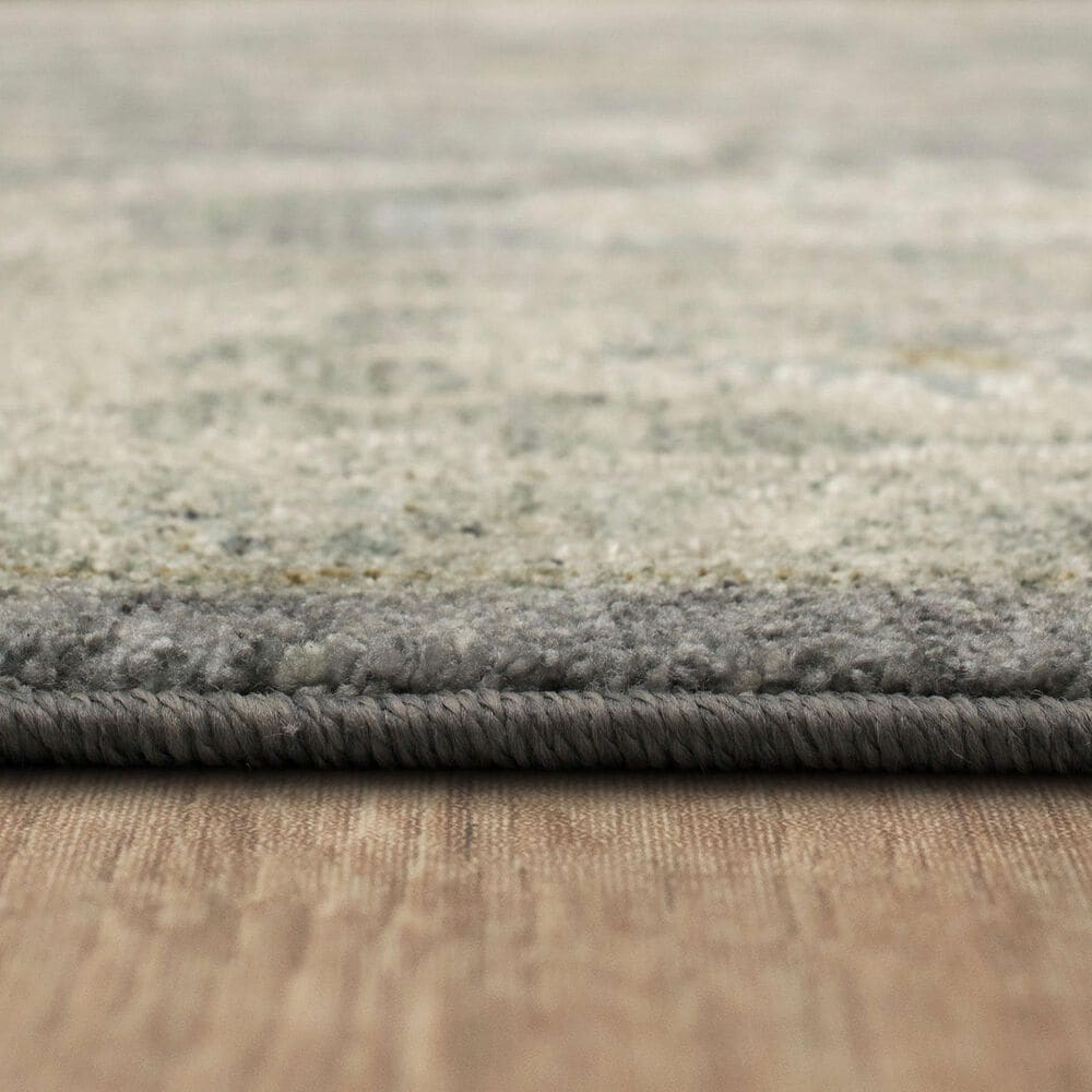 Karastan Adalia Kahta 6&#39;7&quot; x 9&#39;6&quot; Dark Gray Area Rug, , large