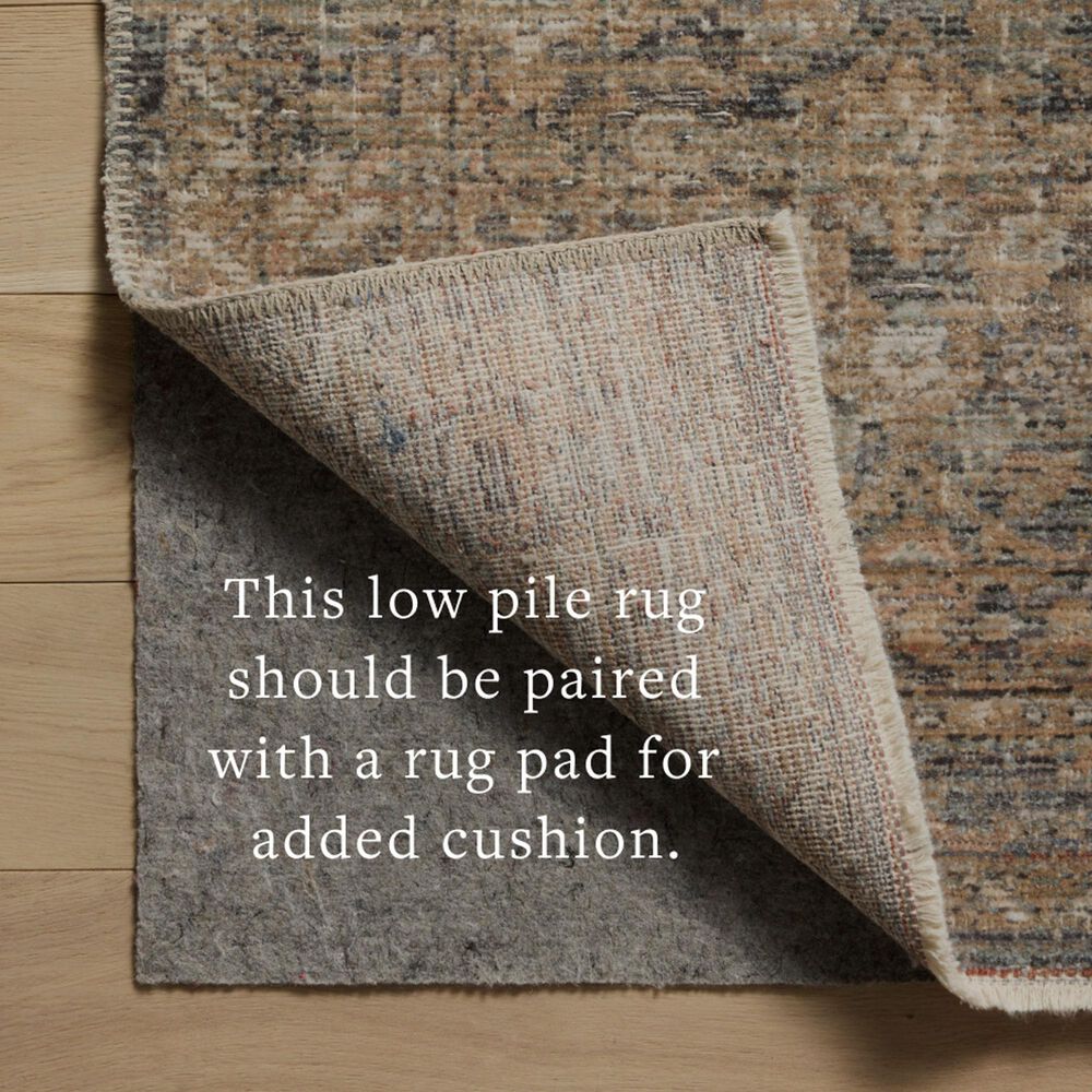 Amber Lewis x Loloi Molly Denim and Gold 2'7" x 10' Runner, , large