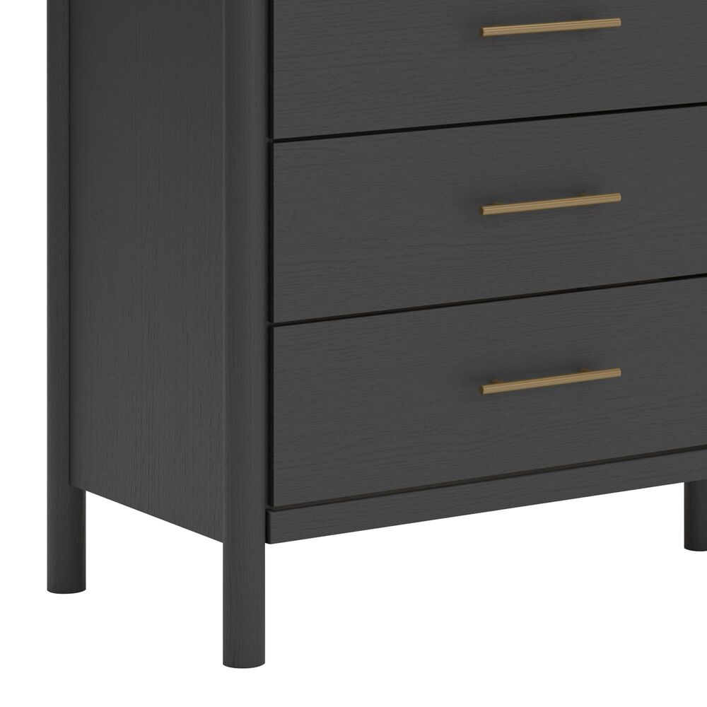 Ashley Cadmori 3-Piece Queen Platform Bedroom Set in Black and White, , large