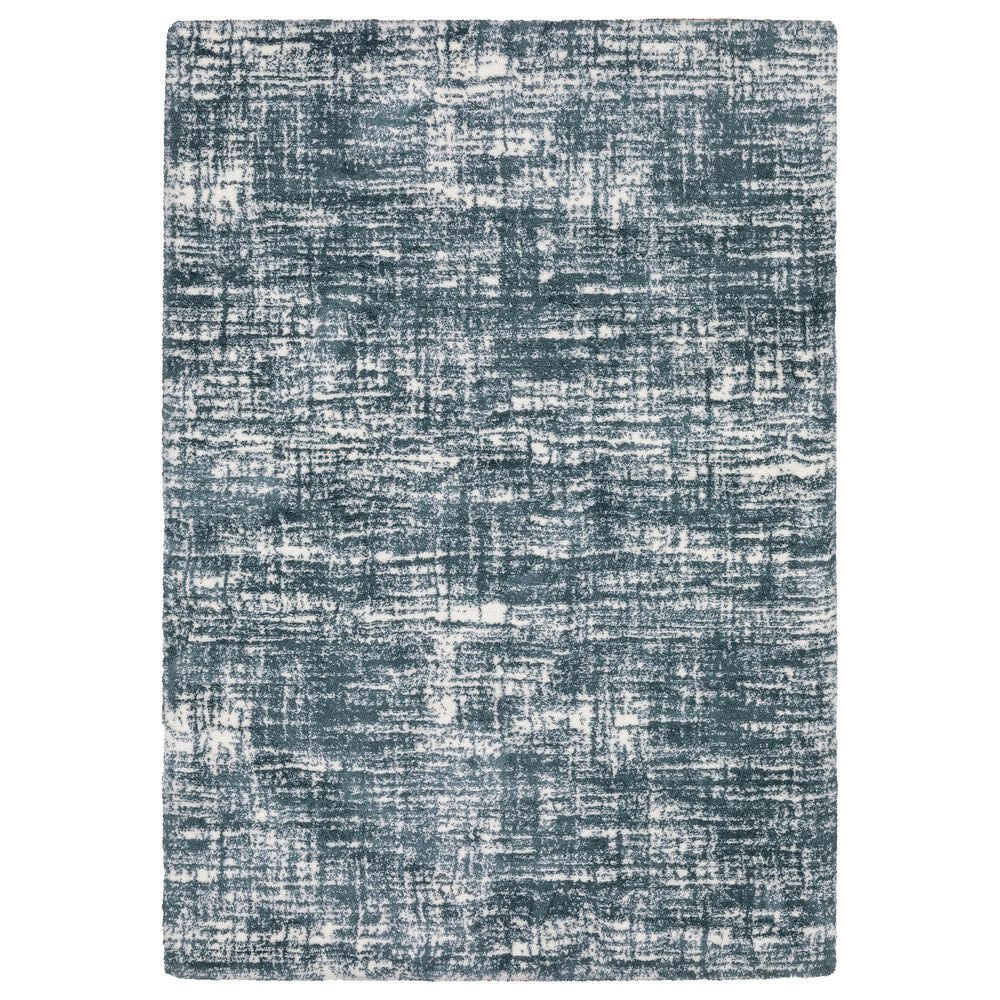 Oriental Weavers Galileo GAL08 Blue and Ivory 9&#39;10&quot; x 12&#39;10&quot; Area Rug, , large