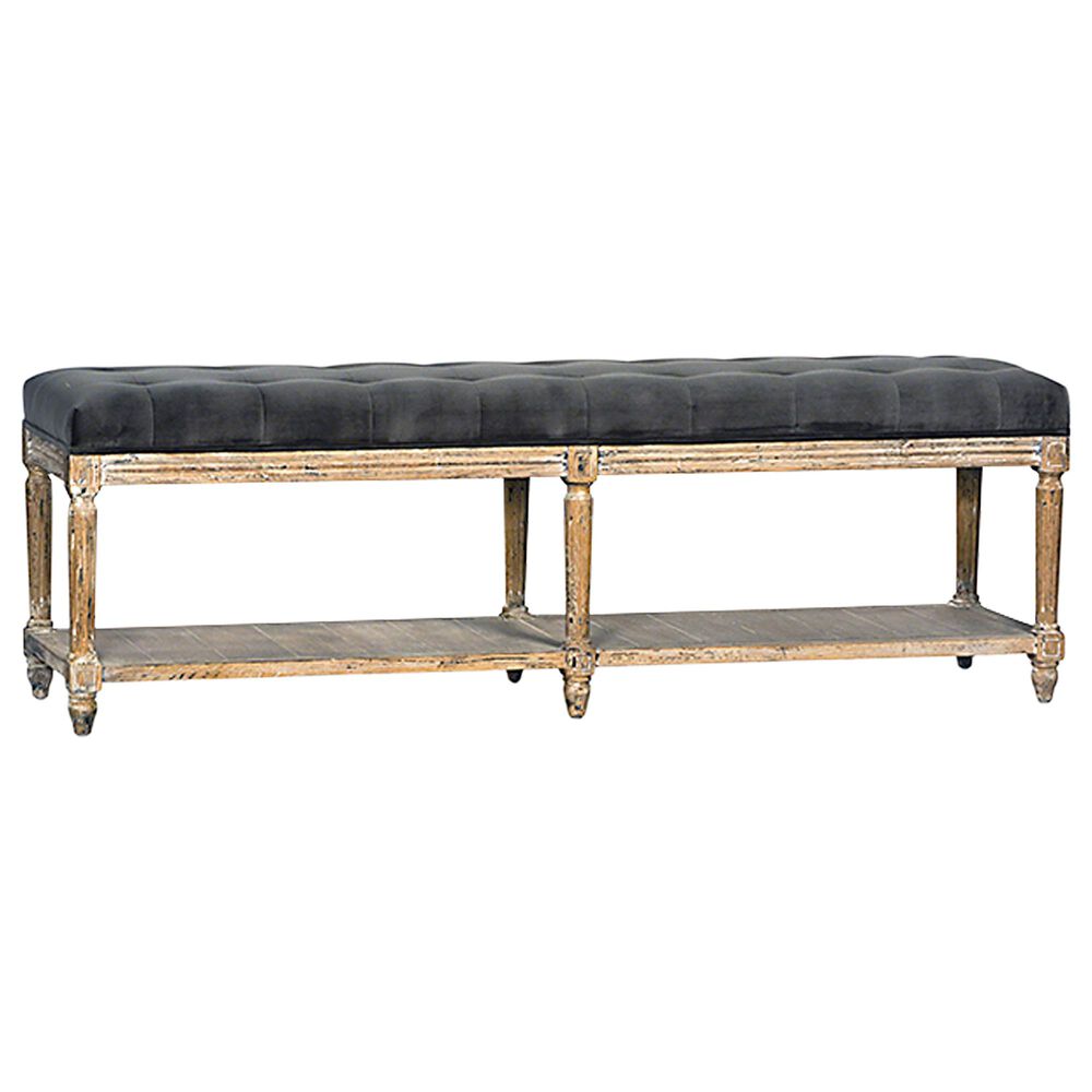 Blue Sun Designs Evans Bench in Grey, , large