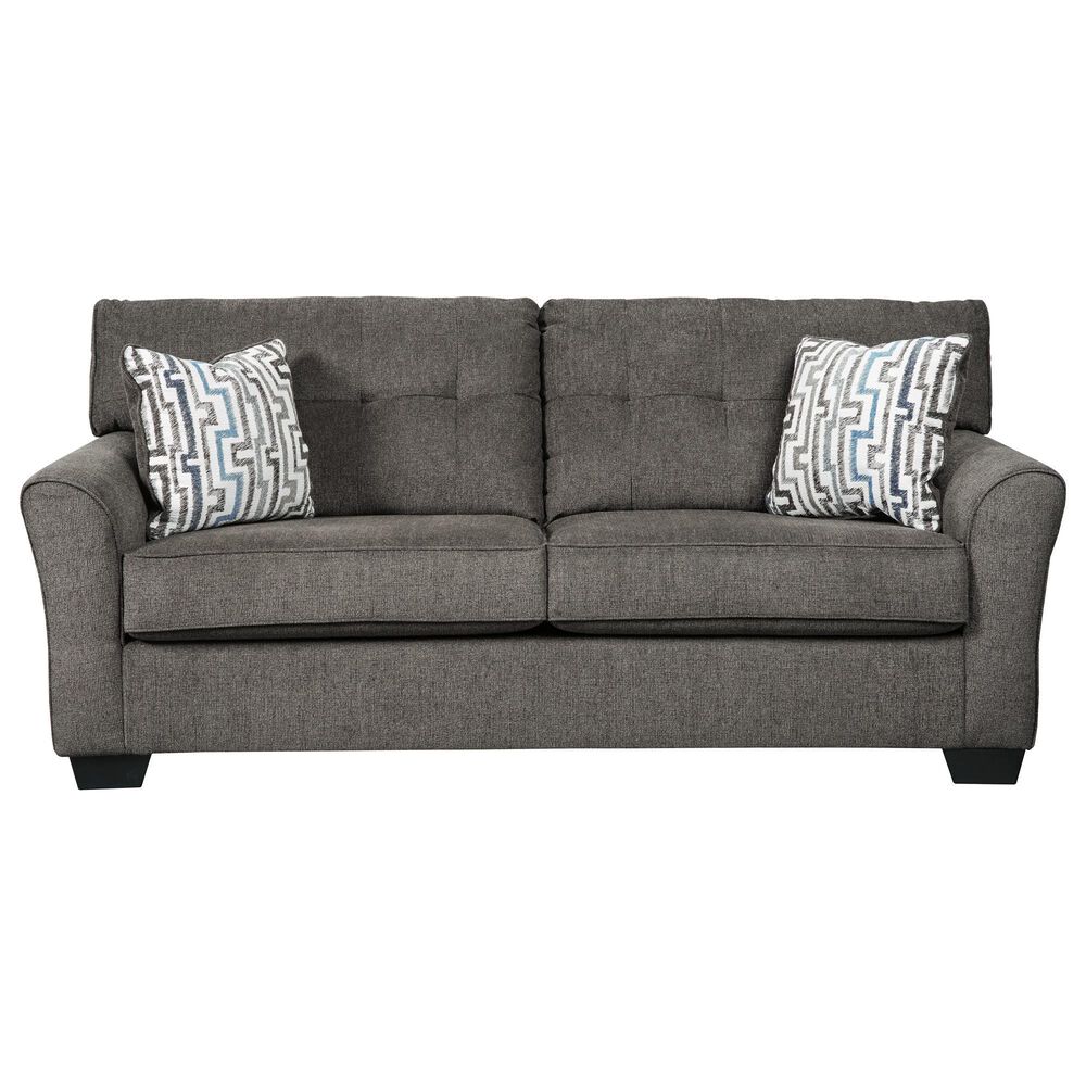 Signature Design by Ashley Alsen Stationary Sofa in Granite, , large