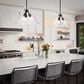 Golden Lighting Malta 3-Light Pendant in Matte Black, , large