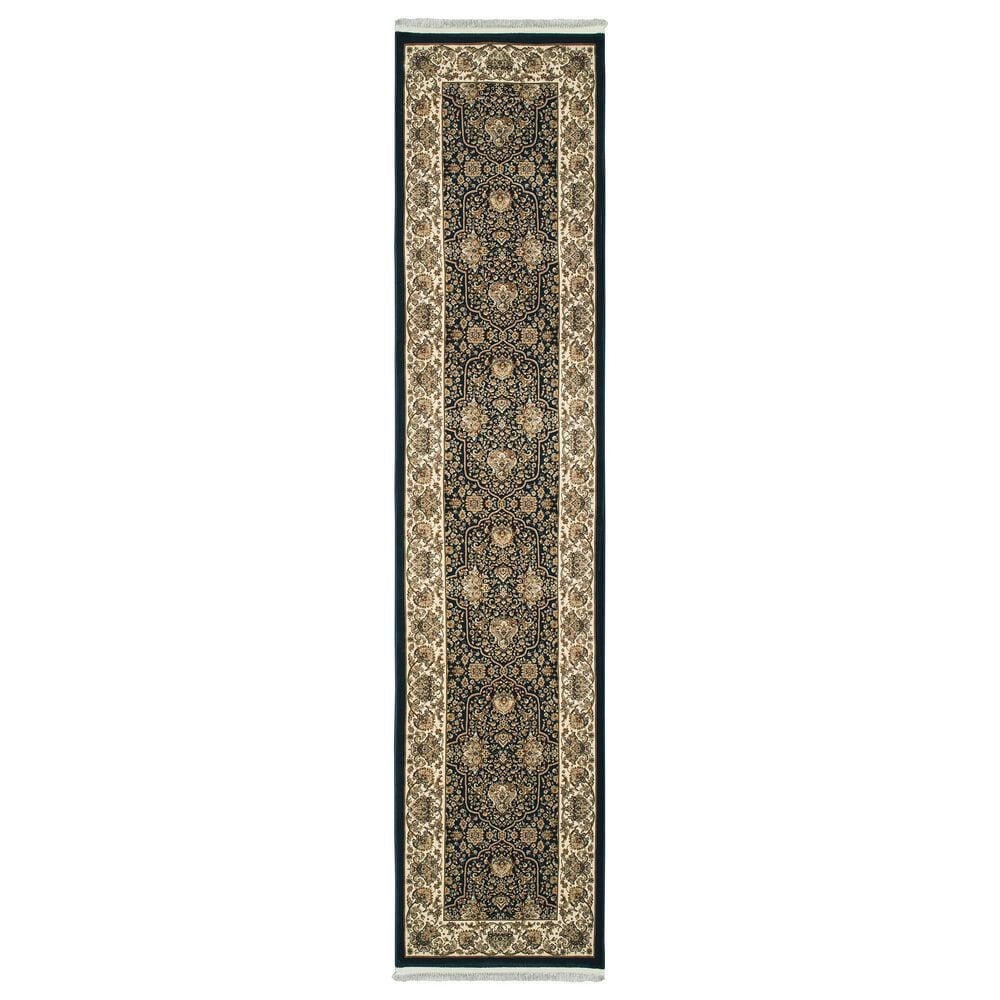Oriental Weavers Masterpiece 1331B 2"3" x 10" Navy Runner, , large
