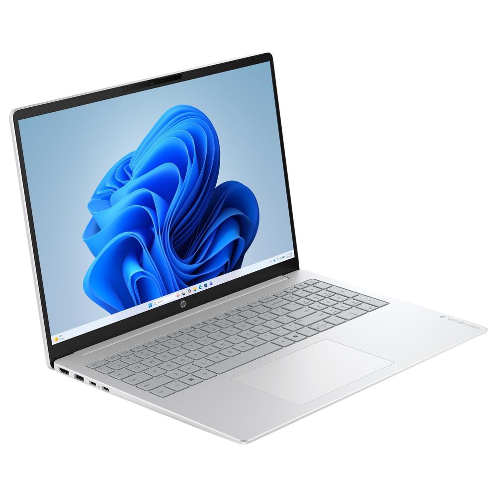 HP OmniBook 3 16" Laptop | Intel Core Ultra 7 255U - 16GB RAM - Intel Graphics - 512GB SSD in Silver, , large