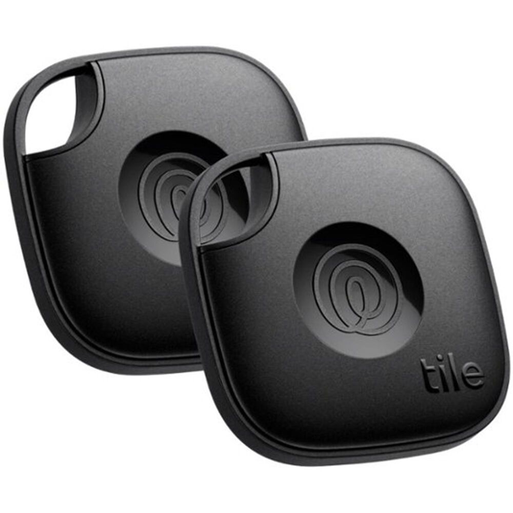 Tile by Life360 Tile Mate - Bluetooth Tracker - 2 pack - Black, , large