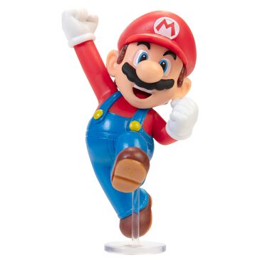 World of Nintendo Super Mario  2.5" Limited Articulation Wave Action Figure - Mario, , large