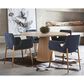 37B Althea Round Dining Table in Light Oak - Only Table, , large