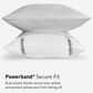 Bedgear Hyper-Cotton 4-Piece Split Head Queen Sheet Set in Light Grey, , large