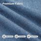 HOMLUX 3-Piece Outdoor Conversation Set in Denim Blue, , large