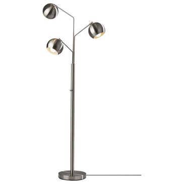 37B Emerson Tree Floor Lamp in Brushed Steel, , large