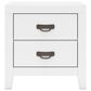 Ashley Binterglen 4-Piece King Panel Bedroom Set in White, , large