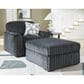 Ashley Midnight-Madness Oversized Chair in Gunmetal, , large