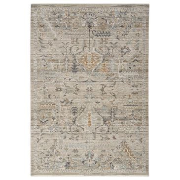 Nourison Lynx LNX02 12" x 15"9" Ivory and Taupe Area Rug, , large