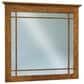 Archbold Furniture Leonhardt Square Mirror in Sealy, , large