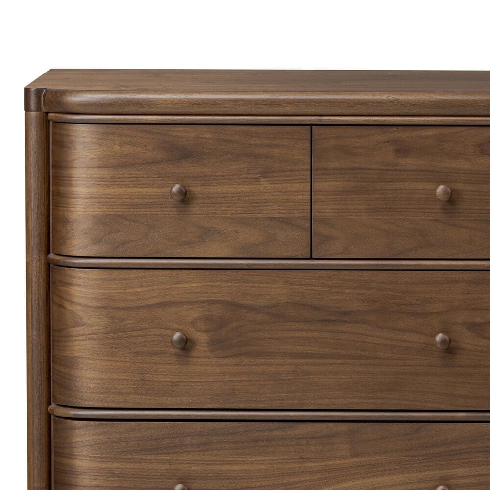 Amber Lewis x Four Hands Agatha 8 Drawer Dresser Only in Dark Brown Walnut, , large