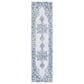 Safavieh Micro-Loop MLP614A 2"3" x 9" Ivory and Blue Runner, , large