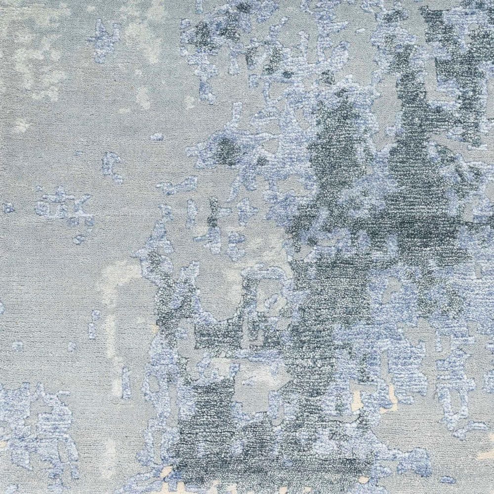 Nourison Silk Shadows 9&#39;9&quot; x 13&#39;9&quot; Blue, Grey and Ivory Area Rug, , large