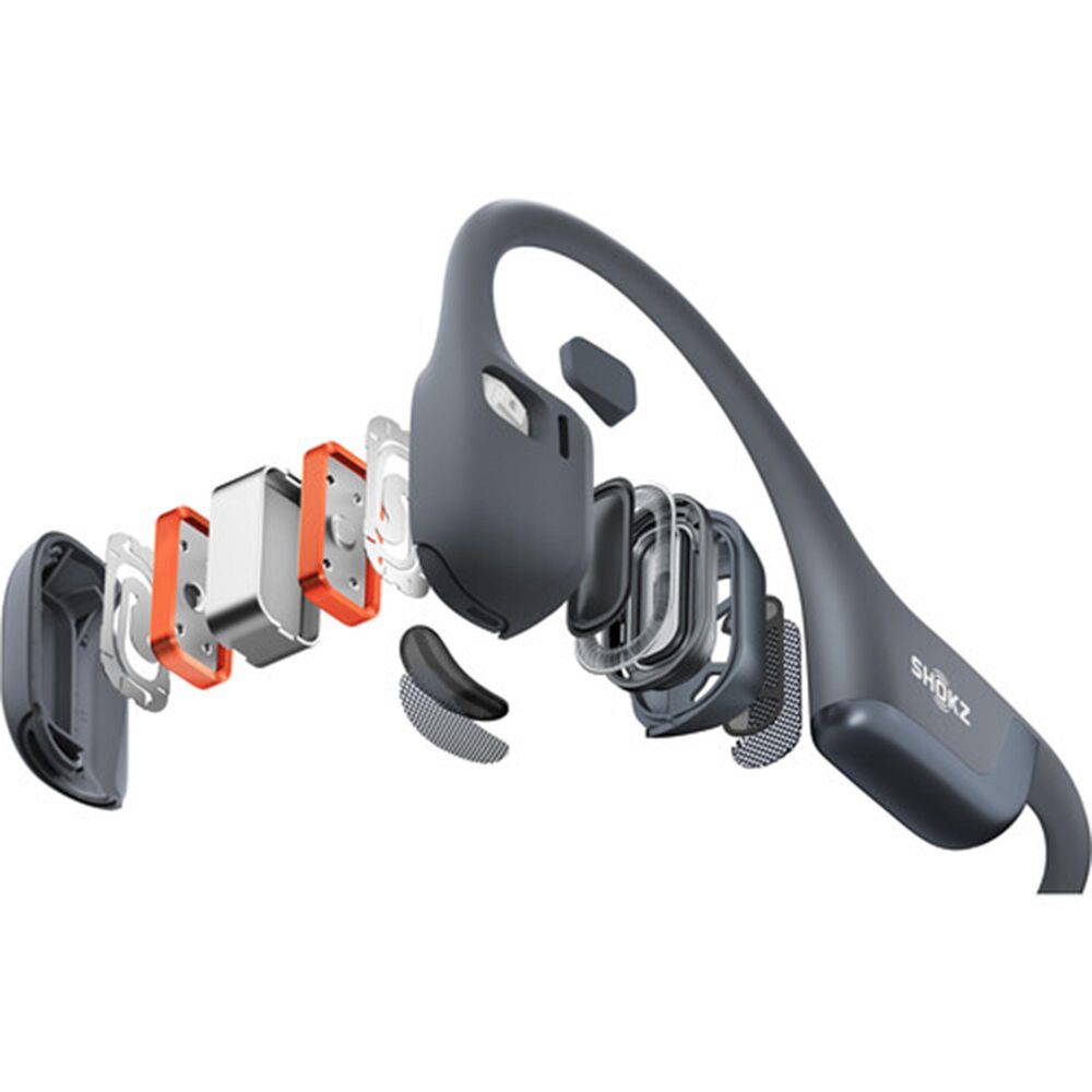 Shokz OpenRun Pro 2 Mini Wireless Open-Ear Bone Conduction Sports Headphones in Black, , large
