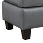 Ashley Genoa Ottoman in Steel, , large