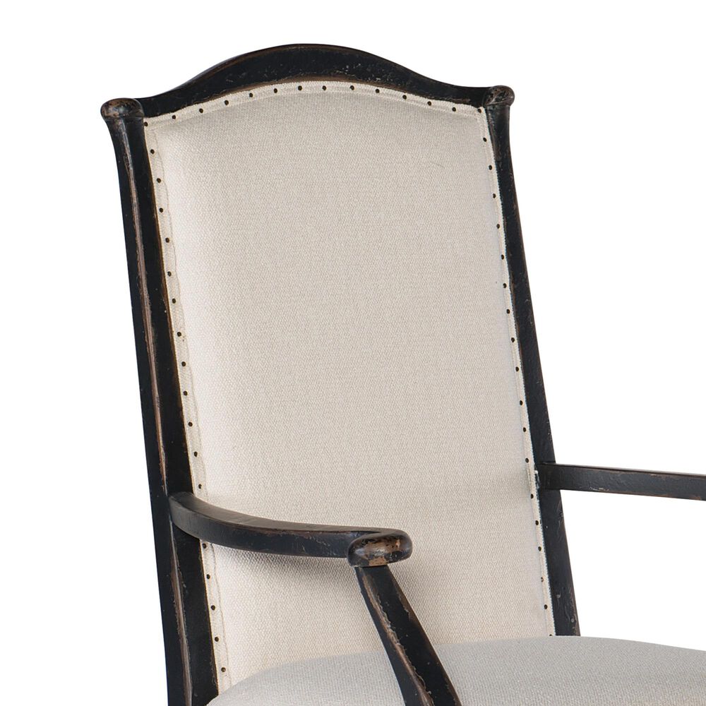 Hooker Furniture Ciao Bella Arm Chair in Black &#40;Set of 2&#41;, , large