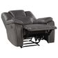 Steve Silver Katrine Manual Recliner in Charcoal, , large