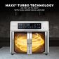 Kalorik MAXX Advance 26 Quart Digital Air Fryer Oven in Stainless Steel, , large