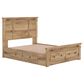 Ashley Makidern 4-Piece Queen Storage Bedroom Set with Six Drawers in Natural Brown, , large