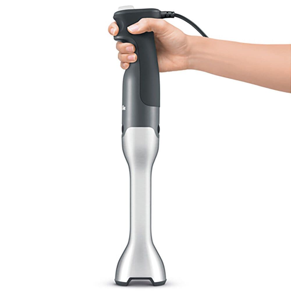 Breville The All-in-One 15-Speed Hand Blender in Black, Clear and Brushed Stainless Steel, , large