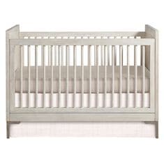 Eastern Shore Beck Convertible Raised End Panels Crib in Willow