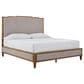 Ashley Sharlance 4-Piece King Panel Bedroom Set in Light Brown, , large