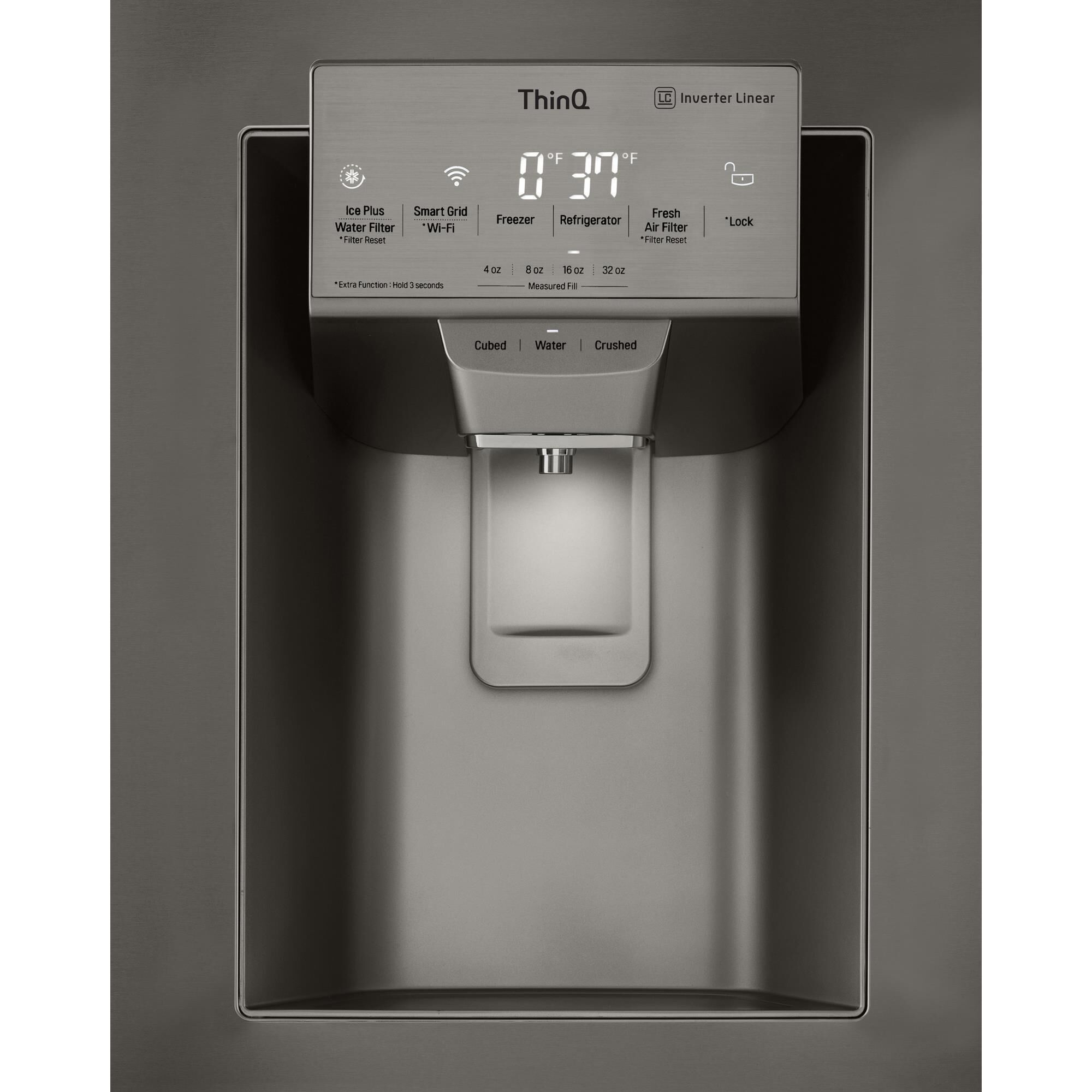 lg inverter linear refrigerator ice plus