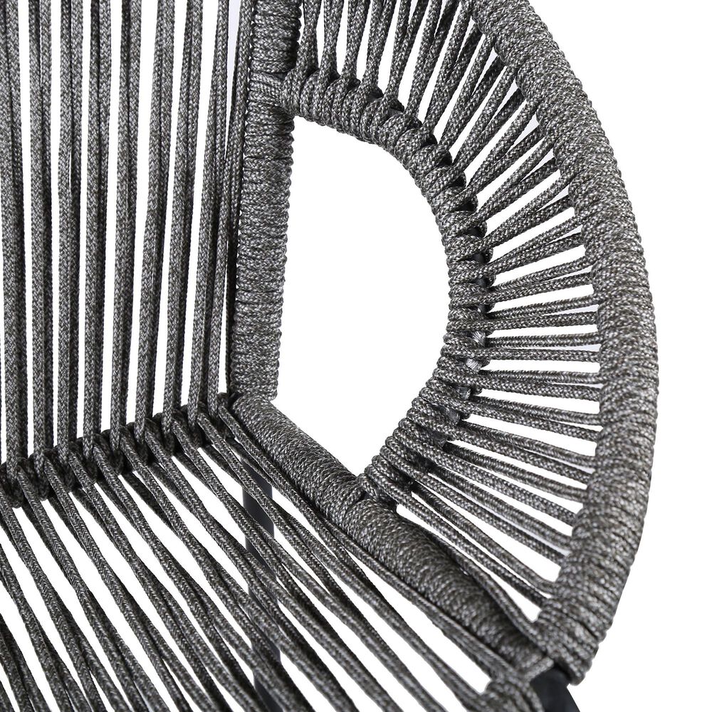 Blue River Acapulco Patio Bar Stool in Gray, , large