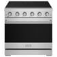 Thor Kitchen Gordon Ramsay Series 36" Professional Electric Range in Stainless Steel, , large