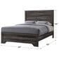 Mayberry Hill Nathan Queen Bed in Grey Oak, , large