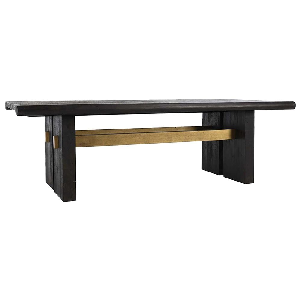 Classic Home Larson 96" Dining Table in Black - Table Only, , large