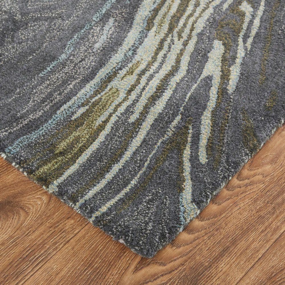 Feizy Amira 3&#39;6&quot; x 5&#39;6&quot; Blue and Green Area Rug, , large