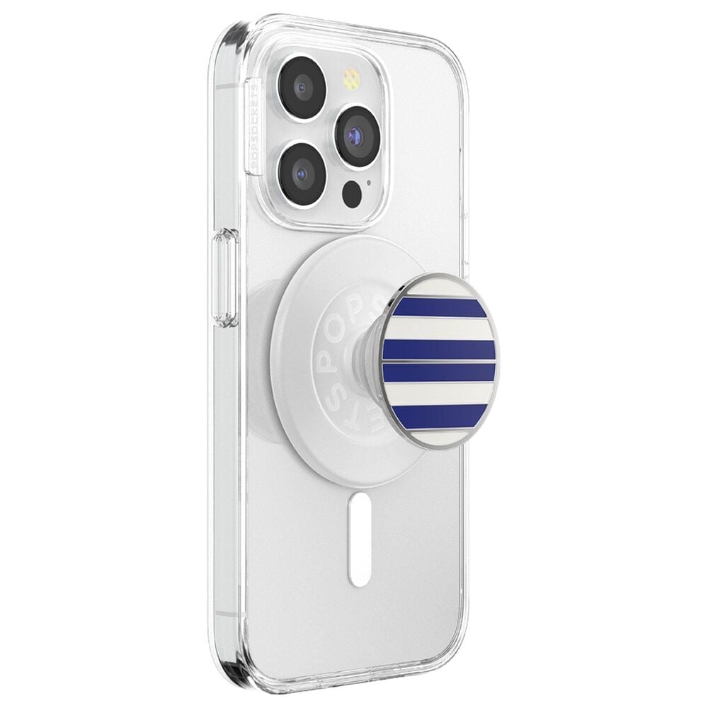 PopSockets Riviera PopGrip for MagSafe in Enamel Nautical Stripe, , large