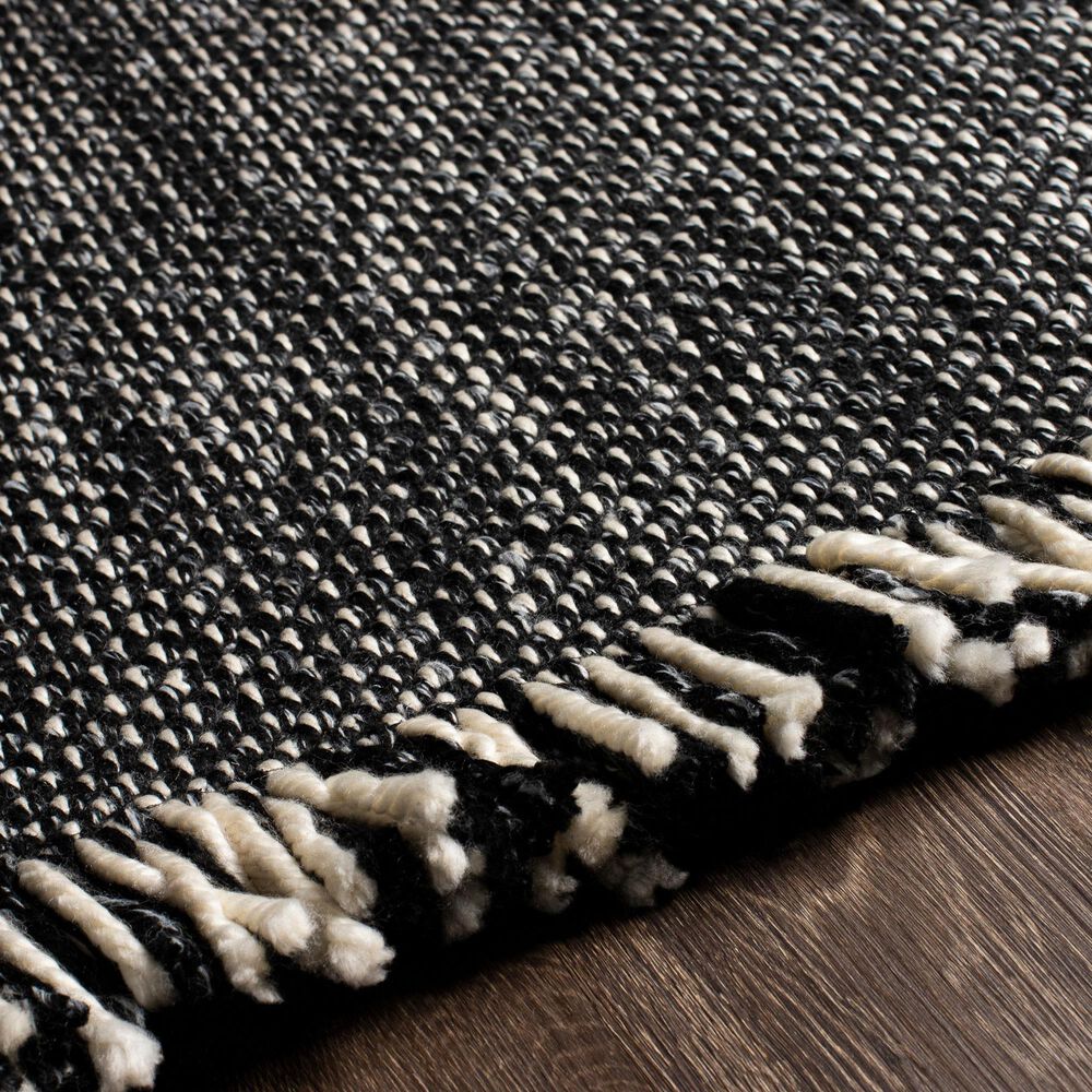 Surya Azalea 10&#39; x 14&#39; Black, Brown and Medium Gray Indoor/Outdoor Area Rug, , large