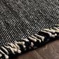 Surya Azalea 10" x 14" Black, Brown and Medium Gray Indoor/Outdoor Area Rug, , large