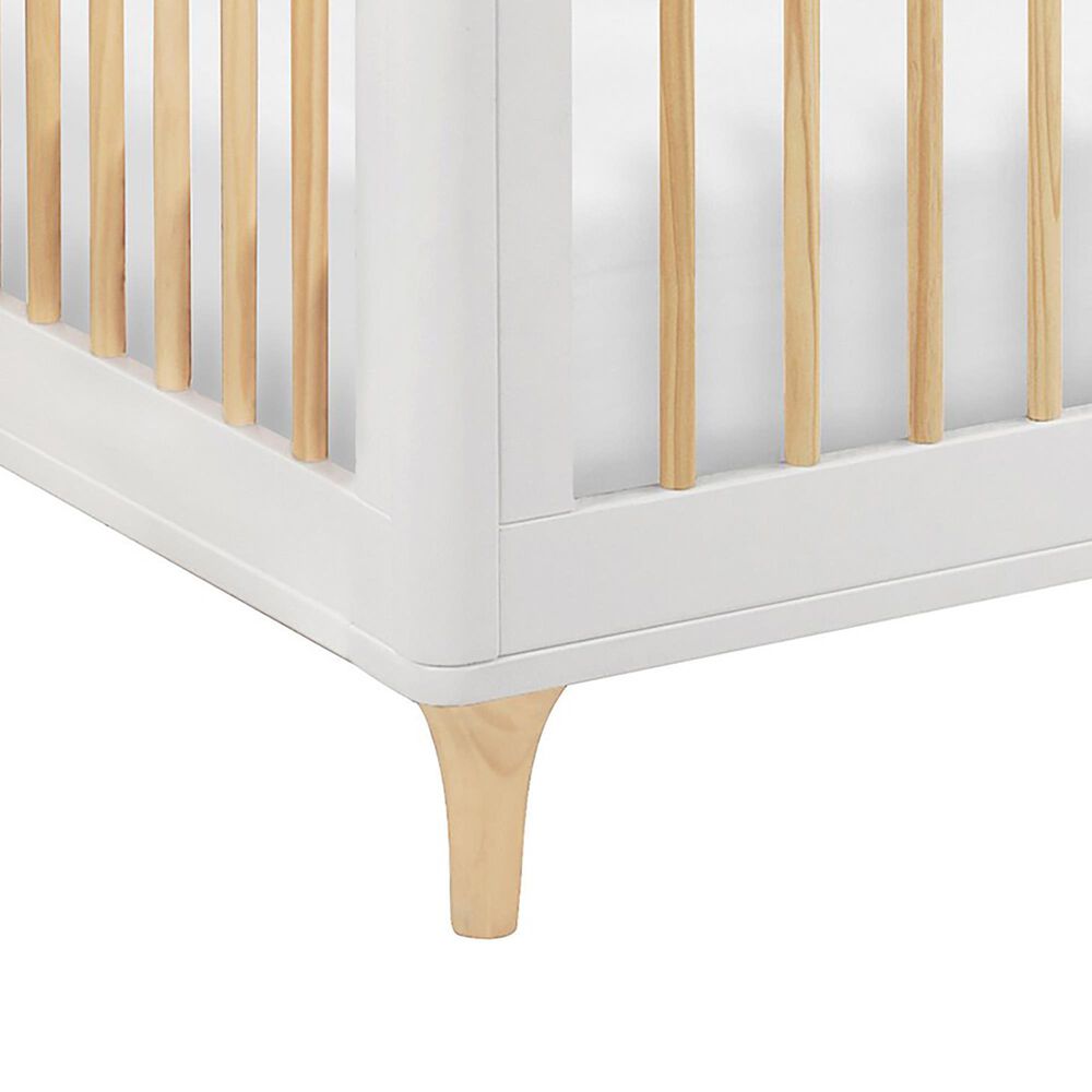 Babyletto Lolly 3-In-1 Convertible Crib in White and Natural, , large